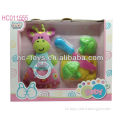 7inch stuffed plush animal doll with sound and plastic toys accesorry ,stuffed plush giraffe doll with plastic accesorry